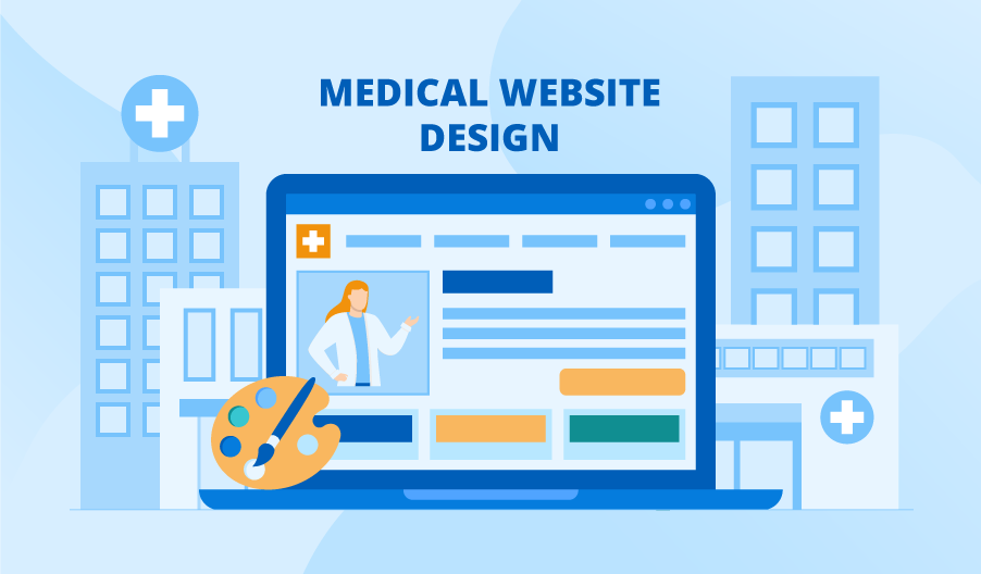 Healthcare website design