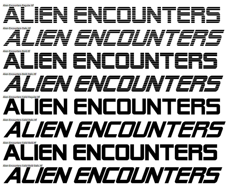 Alien Encounters