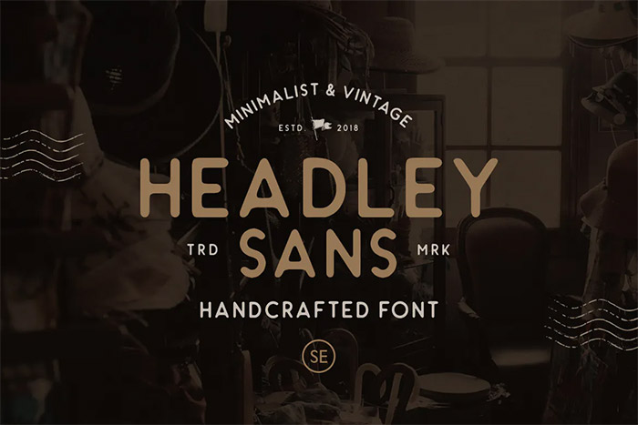 Headley Sans - Minimalist Font