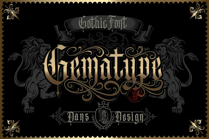 Gematype - Gothic Font