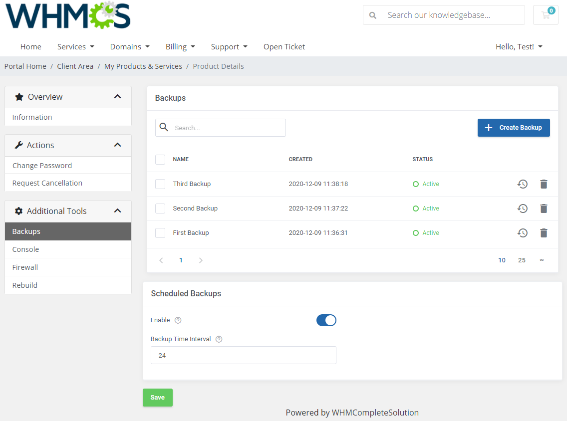 A smart new framework in OpenStack VPS & Cloud For WHMCS 2.0 - ModulesGarden