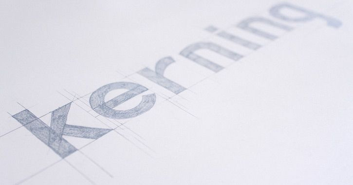 kerning sketch tracking type