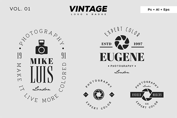 Photography Logo Templates