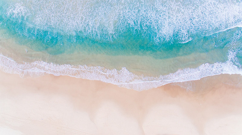 Beach from Above