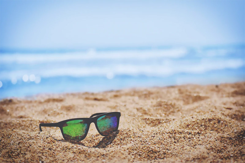 Sunglasses on the Beach