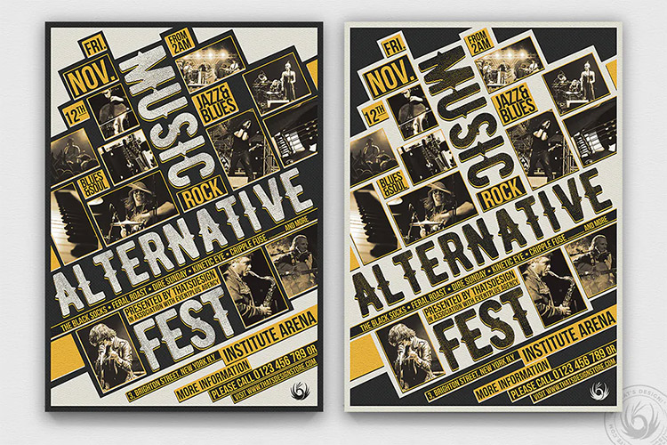 Music Festival Flyer Template