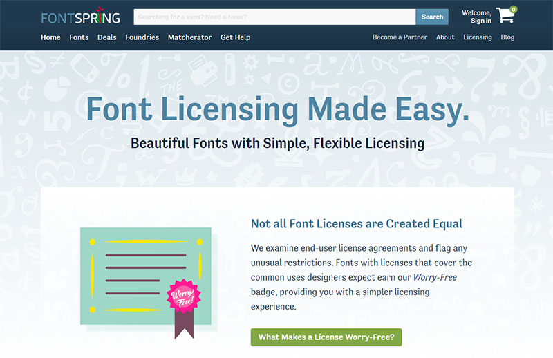 FontSpring