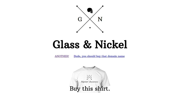 glass and nickel