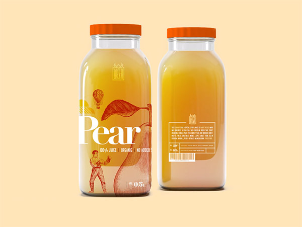 Wild Boar Juice Packaging Design