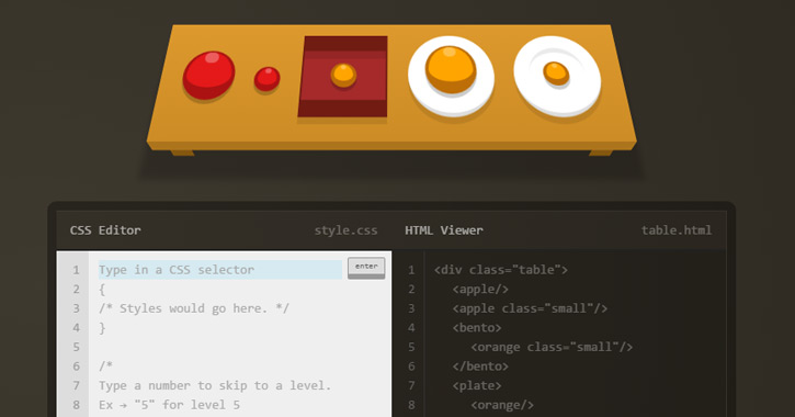 css diner webapp selectors