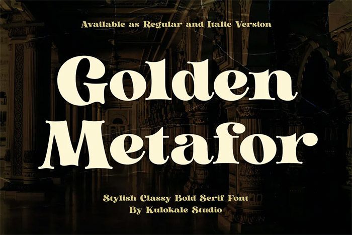 Golden Metafor - '60s Fonts