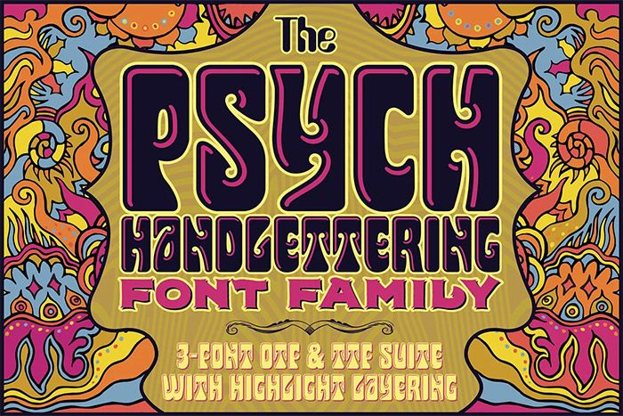 Psych - 60s Font