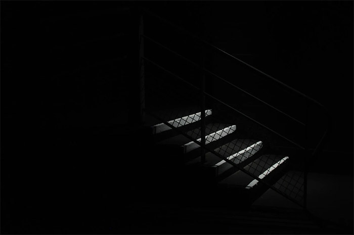Steps - Dark Wallpaper