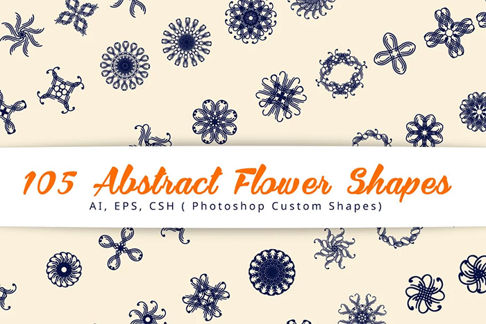 Abstract Flower Shapes