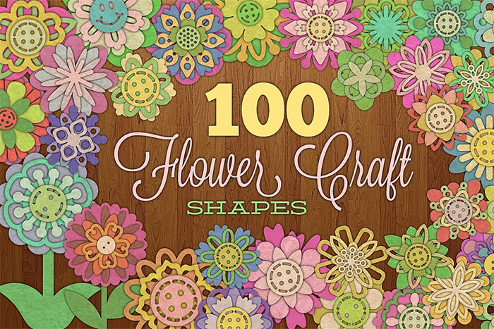 Flower Craft Shapes
