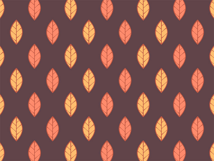 Autumn Leaves Pattern Tutorial