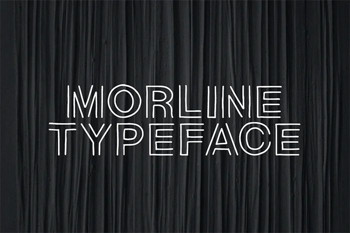 Moreline Typeface