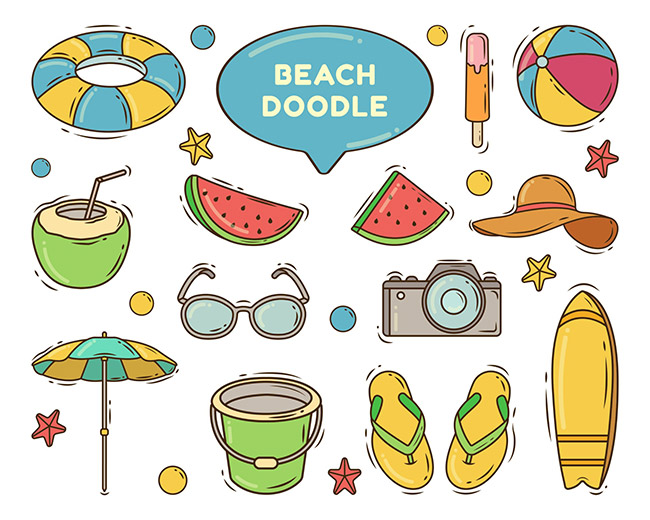 Beach Doodle