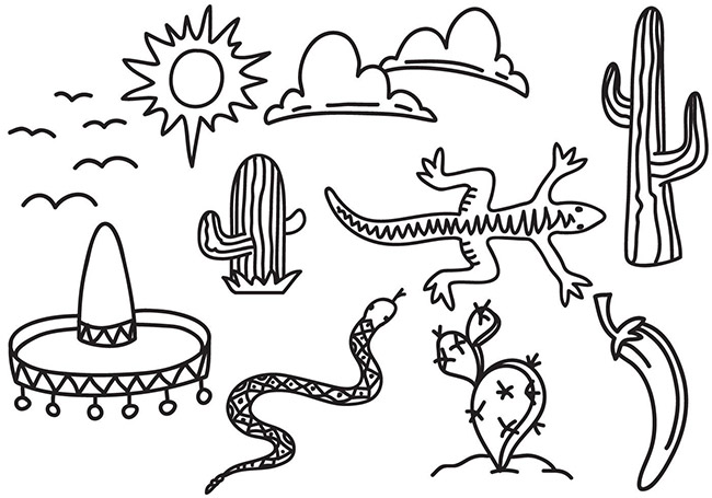 Desert Doodles
