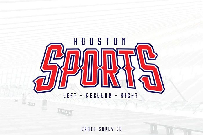 Houston Sports Font Family