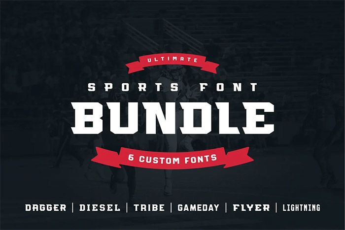 Ultimate Sports Font Bundle