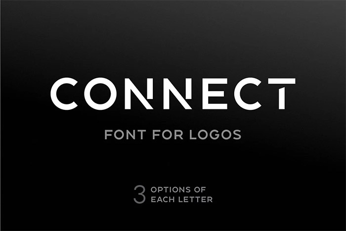 Connect Font for Logos