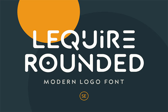 Lequire Rounded - Logo Fonts