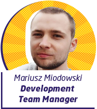 ModulesGarden Development Team Manager - Mariusz Miodowski