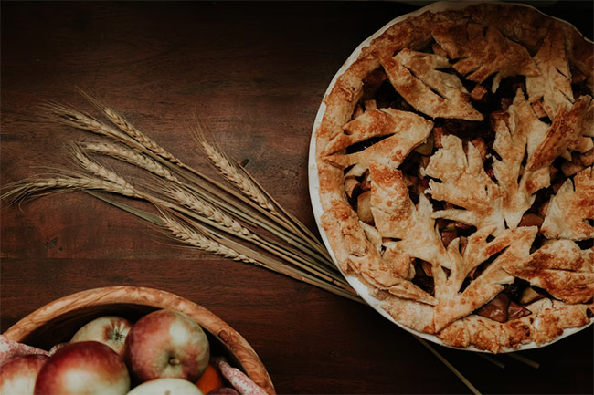 Apples and Pie Wallpaper