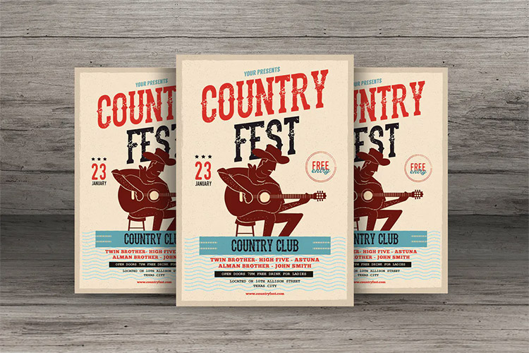 Country Fest Template