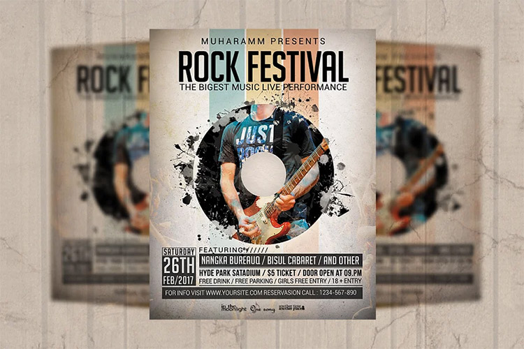 Rock Festival Flyer