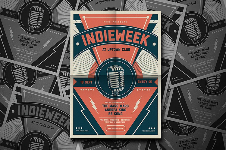 Indie Week Flyer