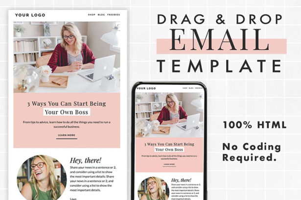 Drag-and-Drop Email Template