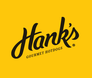hanks gourmet hotdog logo