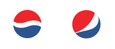 pepsi contrast logo change rebrand